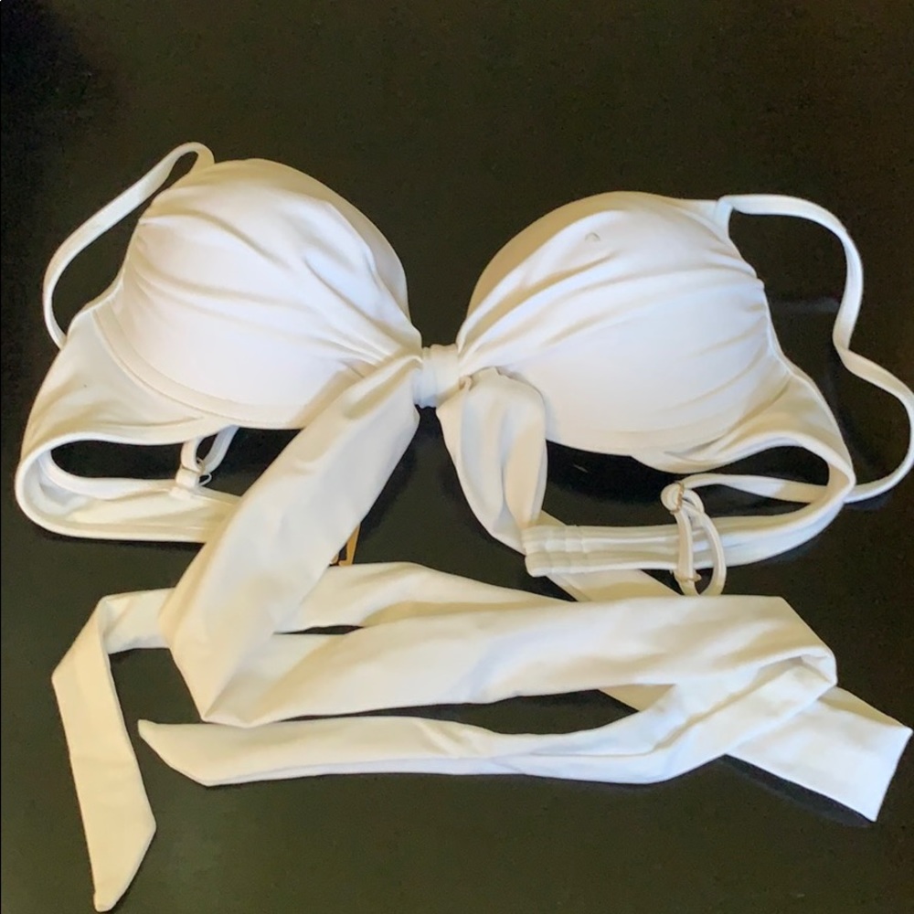 Faux Tie Bikini Top
